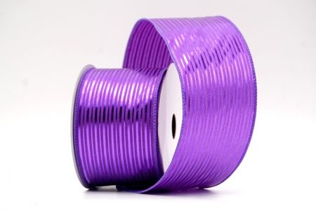 Violet_Glanzend Gestreept Draadlint_KF9120GC-34-34