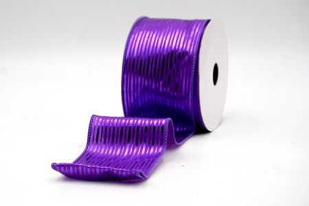 Violet_Glanzend Gestreept Draadlint_KF9120GC-34-34