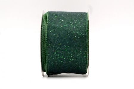 Groen_Doorzichtig Glitter Draadlint_KF9122GC-3-127