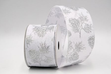 Witte_Glitterende Feestden Wired Ribbon_KF9156GC-1-1