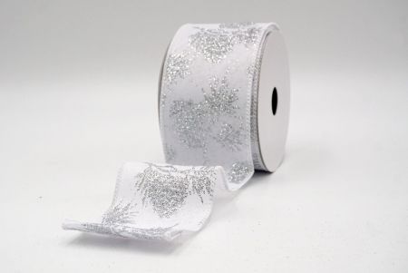 Witte_Glitterende Feestden Wired Ribbon_KF9156GC-1-1