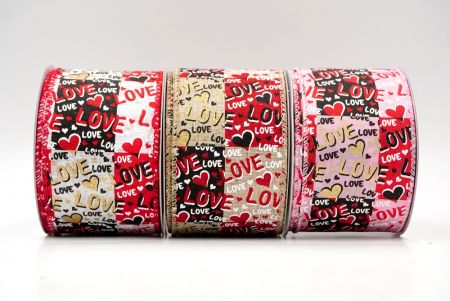 Romantic Love Wired Ribbon