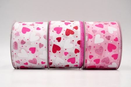 Hearts & Dots Wired Ribbon