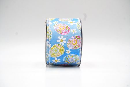 Himmelblau_2 Bunte Ostereier & Gänseblümchen Drahtband_KF9364GC-12-1