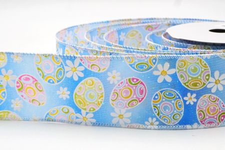 Himmelblau_2 Bunte Ostereier & Gänseblümchen Drahtband_KF9364GC-12-1