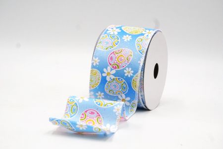 Himmelblau_2 Bunte Ostereier & Gänseblümchen Drahtband_KF9364GC-12-1