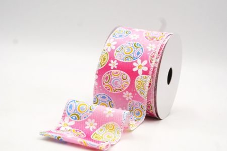 Rosa_2 bunte Ostereier & Gänseblümchen Drahtband_KF9364GC-5-1