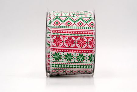 Белая_Скандинавская рождественская проволочная лента_KF9398GC-1-1