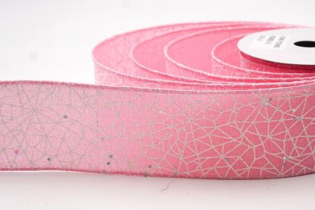 Rosa- Weiß Glitzer Funkeln Kreuzband_KF9400GC-5-5