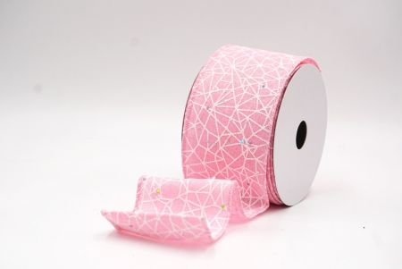 Rosa- Weiß Glitzer Funkeln Kreuzband_KF9400GC-5-5