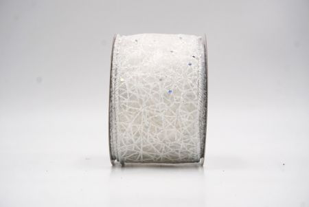 Weiß Glitzer Funkeln Kreuzband_KF9401GC-1-1