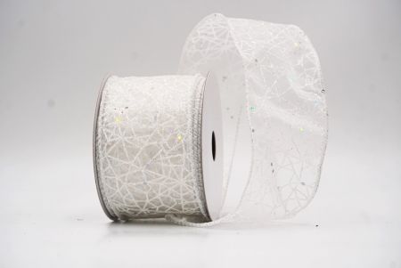 Weiß Glitzer Funkeln Kreuzband_KF9401GC-1-1