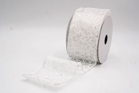 Weiß Glitzer Funkeln Kreuzband_KF9401GC-1-1