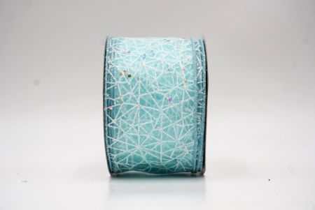 Hellblau Glitzer Funkeln Kreuzband_KF9401GC-12-12