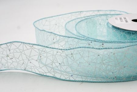 Hellblau Glitzer Funkeln Kreuzband_KF9401GC-12-12