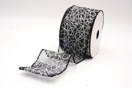 Schwarz Glitzer Funkeln Kreuzband_KF9401GC-53-53