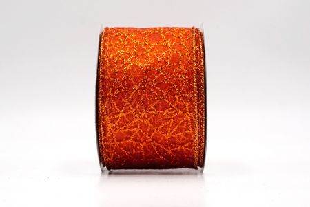 Oranger Glitzer Funkel Kreuzdrahtband_KF9403GZ-54