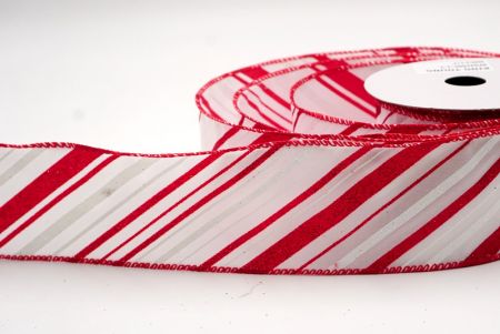 Albus/Ruber_Glitter Feriae Stripes Filum Lorum_KF9416GC-1-7