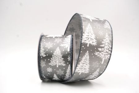 Szürke Havas Tél Csodaország Karácsonyfa Drótos Szalag_KF9429GC-50-123