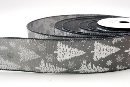 Szürke Havas Tél Csodaország Karácsonyfa Drótos Szalag_KF9429GC-50-123