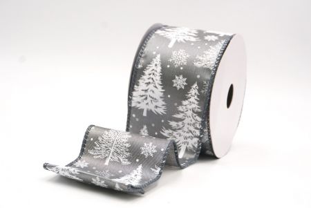 Szürke Havas Tél Csodaország Karácsonyfa Drótos Szalag_KF9429GC-50-123