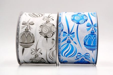 Joulu koristeet ja nauhat johdotettu nauha_KF9458.KF9459.KF9460