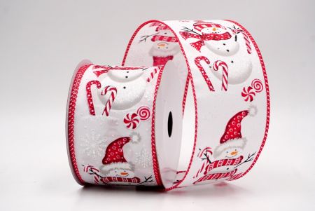 Albus/Ruber_Frosty Snowman et Candy Cane Vinctum Ribbons_KF9482GC-1-7