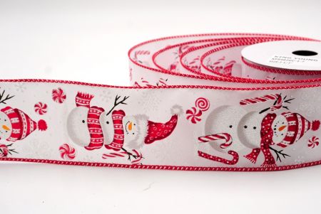 Albus/Ruber_Frosty Snowman et Candy Cane Vinctum Ribbons_KF9482GC-1-7