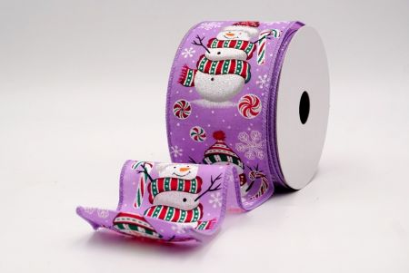 Purpureus_Frosty Snowman et Candy Cane Vinctum Ribbons_KF9483GC-11-11