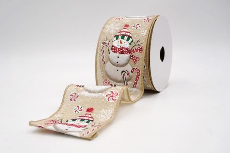 Khaki_Frigidus Nivis Homo et Dulcis Baculus Filum Ribbons_KF9484GC-13-183