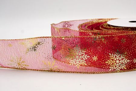 Rote_Weihnachts-Schneeflocken-Folienprint-Drahtband_KF9495G-7