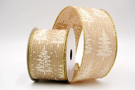 Natuurlijk_Sneeuwachtige Kerst Dennenboom Draadlint_KF9507G-14