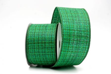 Green_Festive Solid Colors Wired Ribbon_KF9509GC-3-127