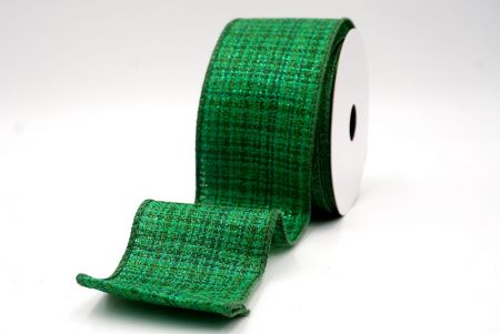 Green_Festive Solid Colors Wired Ribbon_KF9509GC-3-127