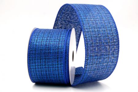 Blue_Festive Solid Colors Wired Ribbon_KF9509GC-4-151