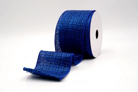 Blue_Festive Solid Colors Wired Ribbon_KF9509GC-4-151