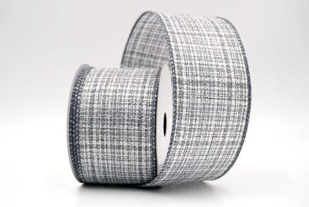 Gray_Festive Solid Colors Wired Ribbon_KF9509GC-50-123