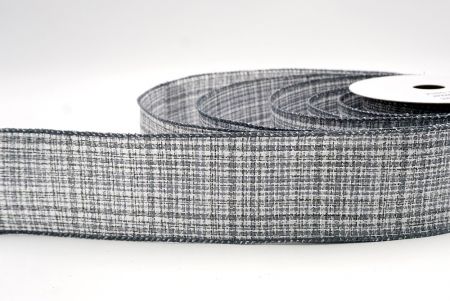 Gray_Festive Solid Colors Wired Ribbon_KF9509GC-50-123