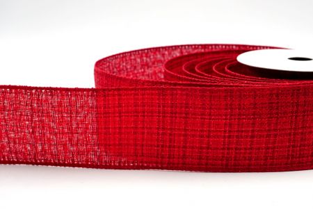 Red_Festive Solid Colors Wired Ribbon_KF9509GC-7-169
