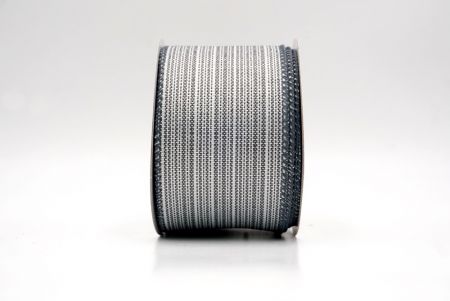 Gray_Festive Solid Colors Wired Ribbon_KF9510GC-50-123