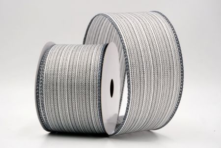 Gray_Festive Solid Colors Wired Ribbon_KF9510GC-50-123