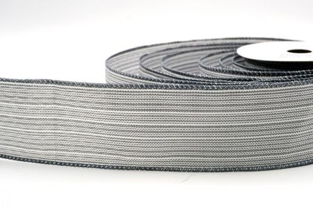 Gray_Festive Solid Colors Wired Ribbon_KF9510GC-50-123