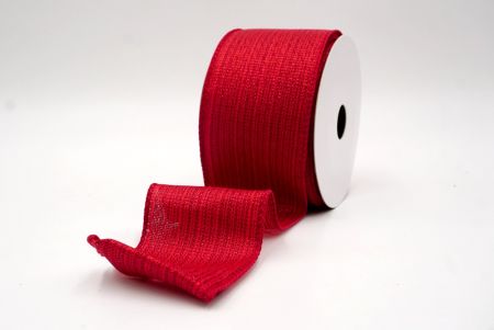 Red_Festive Solid Colors Wired Ribbon_KF9510GC-7-169