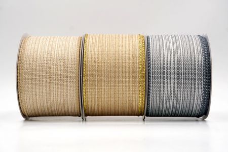 Festive Solid Colors Wired Ribbon_KF9510
