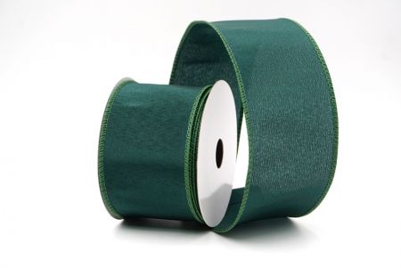 Grünes Weihnachts-Drahtband in einfarbig_KF9511GC-3-127