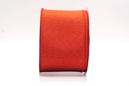 Oranges Weihnachtsband aus einfarbigem Draht_KF9511GC-42-220