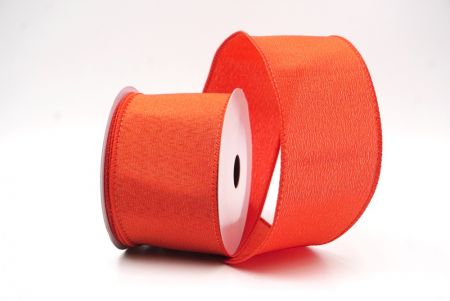 Oranges Weihnachtsband aus einfarbigem Draht_KF9511GC-42-220