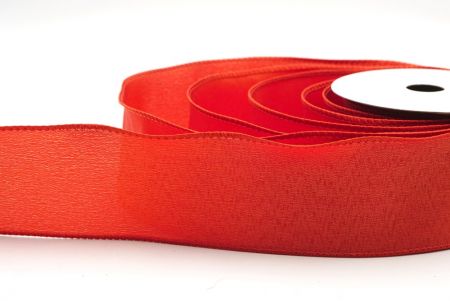 Oranges Weihnachtsband aus einfarbigem Draht_KF9511GC-42-220