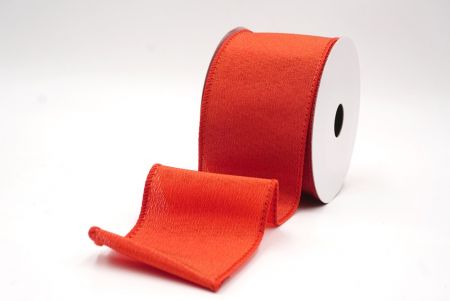 Oranges Weihnachtsband aus einfarbigem Draht_KF9511GC-42-220