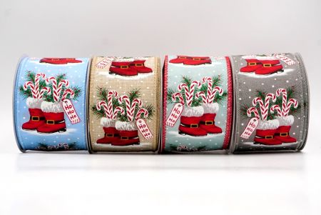 Wstążka z Mikołajem i cukrową laską_KF9516.KF9517